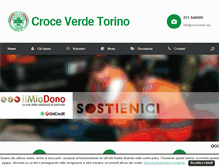 Tablet Screenshot of croceverde.org